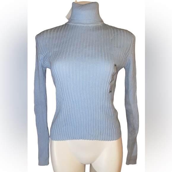 Women’s large light blue Old Navy turtleneck large NWT - Picture 1 of 2